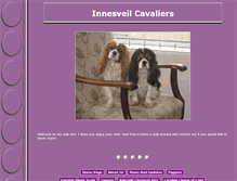 Tablet Screenshot of innesveilcavaliers.com